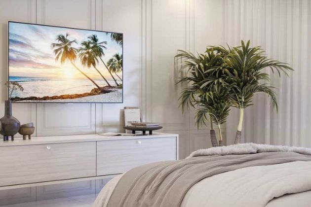 Quarto com televisão